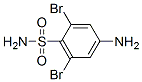 2,6-Dibromo-4-aminobenzenesulfonamide Struktur