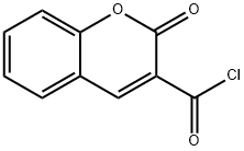 COUMARIN-3-CARBOXYLIC ACID CHLORIDE Structure