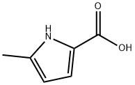 5-メチル-1H-ピロール-2-カルボン酸 化学構造式