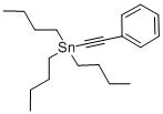 PHENYLETHYNYLTRI-N-BUTYLTIN Struktur