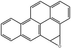 4,5-ジヒドロ-4,5-エポキシベンゾ[a]ピレン 化学構造式
