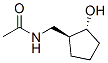 Acetamide, N-[[(1S,2R)-2-hydroxycyclopentyl]methyl]- (9CI) Struktur