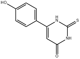 (5Z)-2-氨基-5-[(4-羟基苯基)亚甲基]-4(5H)-噻唑酮, 375834-47-2, 结构式