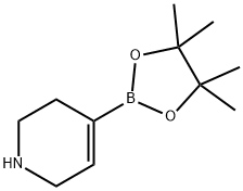 1,2,3,6-TETRAHYDROPYRIDINE-4-YL-BORONIC ACID PINACOL ESTER Structure