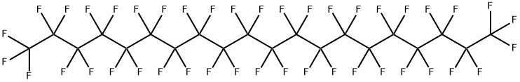 ドテトラコンタフルオロイコサン 化学構造式