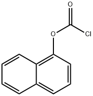 1-NAPHTHYL CHLOROFORMATE 化学構造式