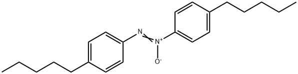 4,4'-ジペンチルアゾキシベンゼン 化学構造式