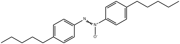 4,4'-DIPENTYLAZOXYBENZENE Structure