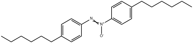 4,4'-DIHEXYLAZOXYBENZENE Structure