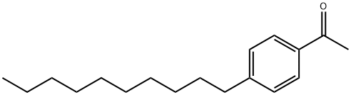 对癸基苯乙酮,37593-06-9,结构式
