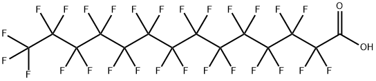全氟代十四酸,376-06-7,结构式