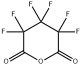 HEXAFLUOROGLUTARIC ANHYDRIDE Struktur