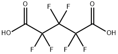 ヘキサフルオログルタル酸 化学構造式