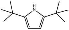 2,5-ジ-tert-ブチル-1H-ピロール 化学構造式