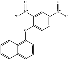 1-(1-Naphtyloxy)-2,4-dinitrobenzene Struktur