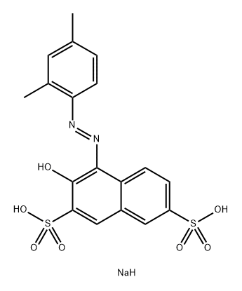 Dinatrium-1-(2,4-dimethylphenylazo)-2-hydroxynaphthalin-3,6-disulfonat