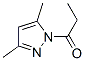 3,5-Dimethyl-1-(1-Oxopropyl)-1H-Pyrazole Struktur
