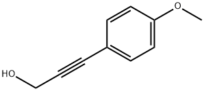 3-(4-METHOXY-PHENYL)-PROP-2-YN-1-OL Structure