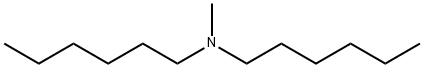 N-METHYLDIHEXYLAMINE Structure