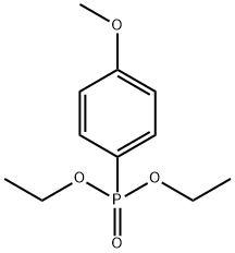 4-METHOXYPHENYLPHOSPHONIC ACID DIETHYL ESTER Struktur