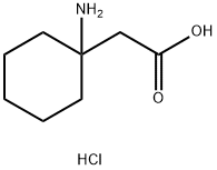 2-(1-AMINOCYCLOHEXYL)ACETIC ACID HYDROC& Structure