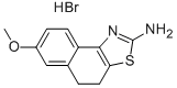 7-METHOXY-4,5-DIHYDRONAPHTHO[1,2-D][1,3]THIAZOL-2-AMINE HYDROBROMIDE 化学構造式