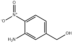 Benzenemethanol,  3-amino-4-nitro- Struktur