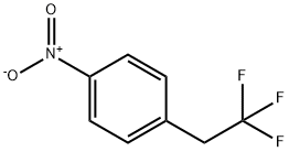 1-硝基-4-(2,2,2-三氟乙基)苯, 3764-36-1, 结构式