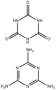 氰尿酸三聚氰胺,37640-57-6,结构式