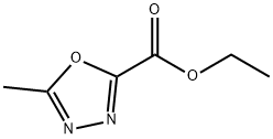 5-甲基-1,3,4-二唑-2-羧酸乙酯,37641-36-4,结构式