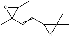 2-[2-(3,3-dimethyloxiranyl)vinyl]-2,3-dimethyloxirane Struktur