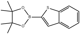 苯并噻吩-2-硼酸频呢醇酯, 376584-76-8, 结构式