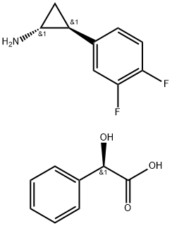 (1R,2S)-2-(3,4-Difluorophenyl)cyclopropanamine (2R)-Hydroxy(phenyl)ethanoate