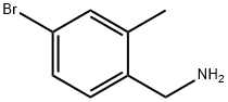 4-BROMO-2-METHYLBENZYLAMINE Struktur