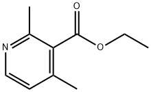 乙基2,4-二甲基吡啶-3-羧化物,37669-78-6,结构式