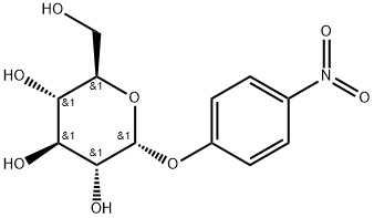 4-硝基苯-Α-D-葡吡喃糖苷,3767-28-0,结构式