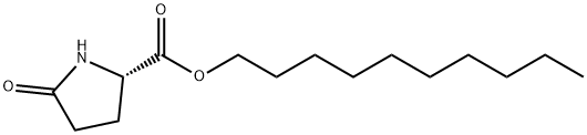 5-オキソ-L-プロリンデシル 化学構造式