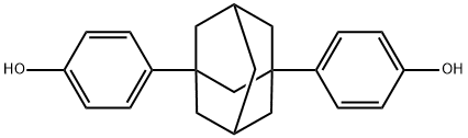 4,4'-(1,3-ADAMANTANEDIYL)DIPHENOL Structure