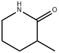 3-甲基哌啶-2-酮, 3768-43-2, 结构式