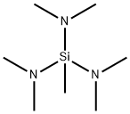 三(二甲氨基)甲基硅烷,3768-57-8,结构式