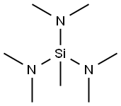 TRIS(DIMETHYLAMINO)METHYLSILANE Struktur