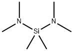 双(二甲基氨基)二甲基硅烷,3768-58-9,结构式