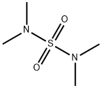 N,N,N',N'-TETRAMETHYLSULFONAMIDE Structure