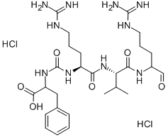 ANTIPAIN, DIHYDROCHLORIDE Structure