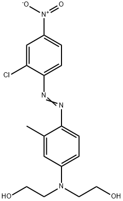 C.I.ディスパースレッド5 化学構造式
