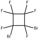 1,2-二溴六氟环丁烷,377-40-2,结构式
