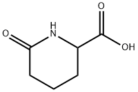 6-氧代哌啶-2-甲酸, 3770-22-7, 结构式