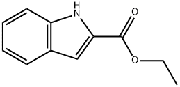 Ethyl indole-2-carboxylate Struktur