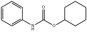 苯基氨基甲酸环己酯, 3770-95-4, 结构式