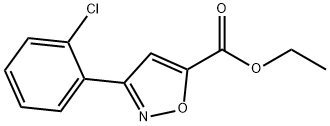 3-(2-CHLORO-PHENYL)-ISOXAZOLE-5-CARBALDEHYDE Structure